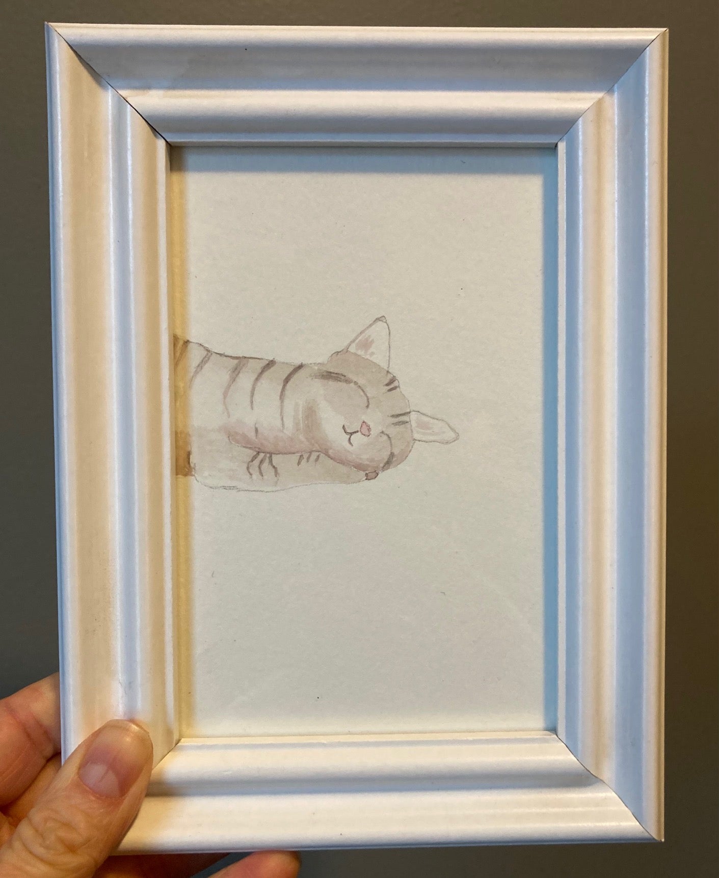 Framed Watercolor Little Art