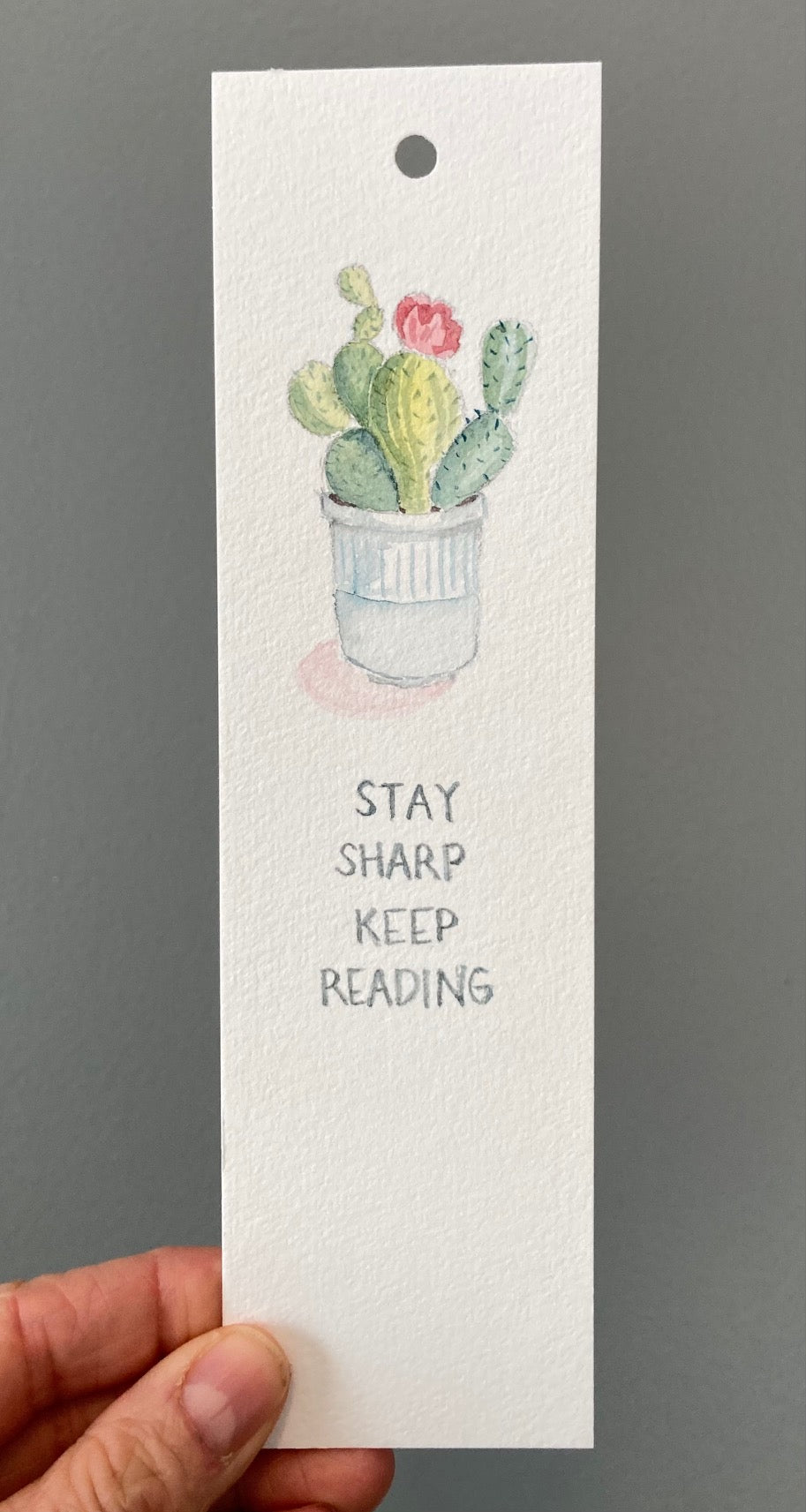 Hand-painted Watercolor Bookmarks