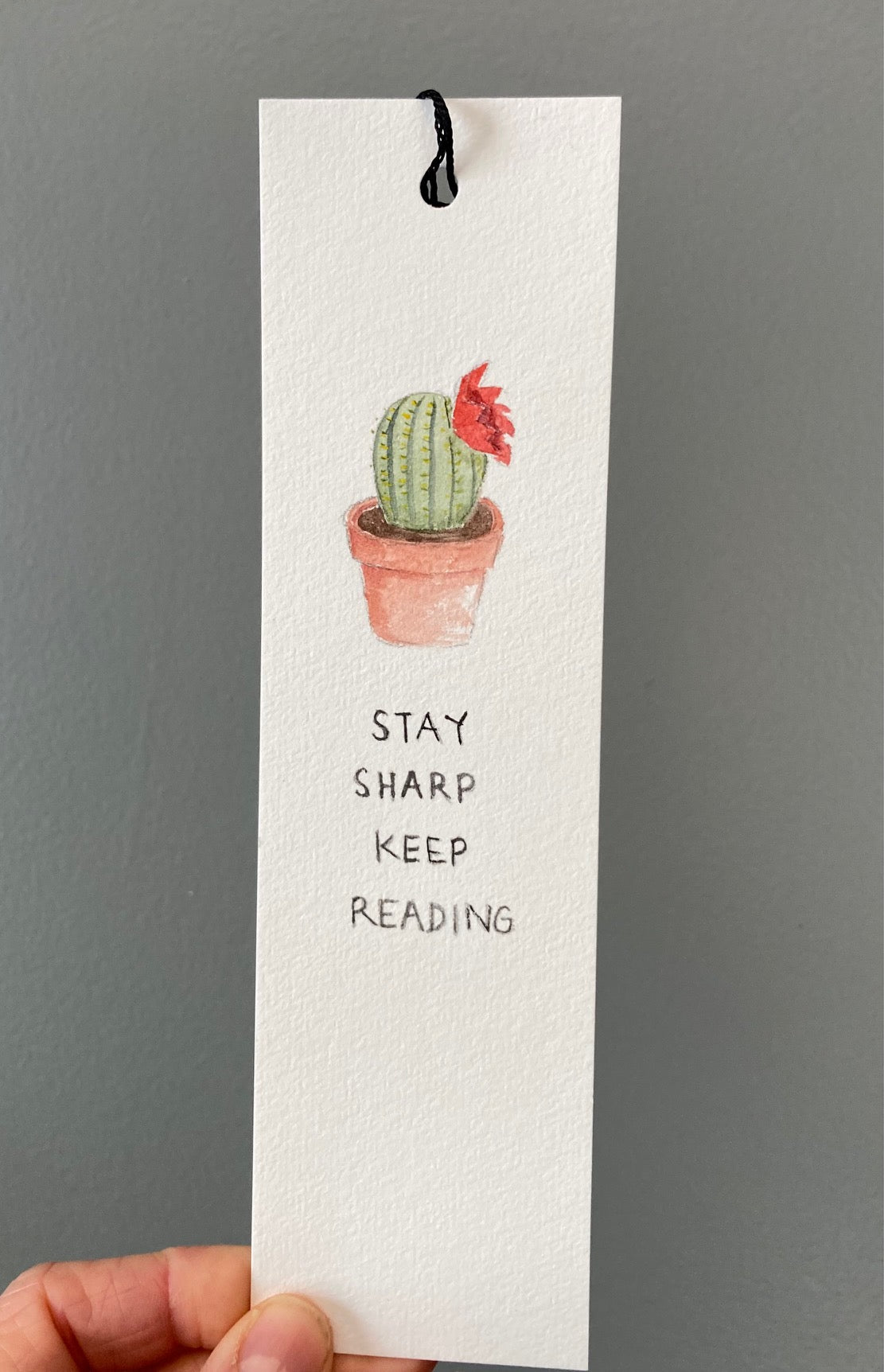 Hand-painted Watercolor Bookmarks