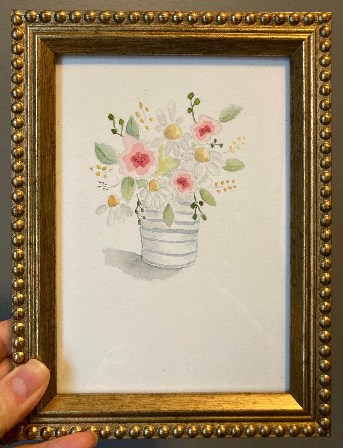 Framed Watercolor Little Art