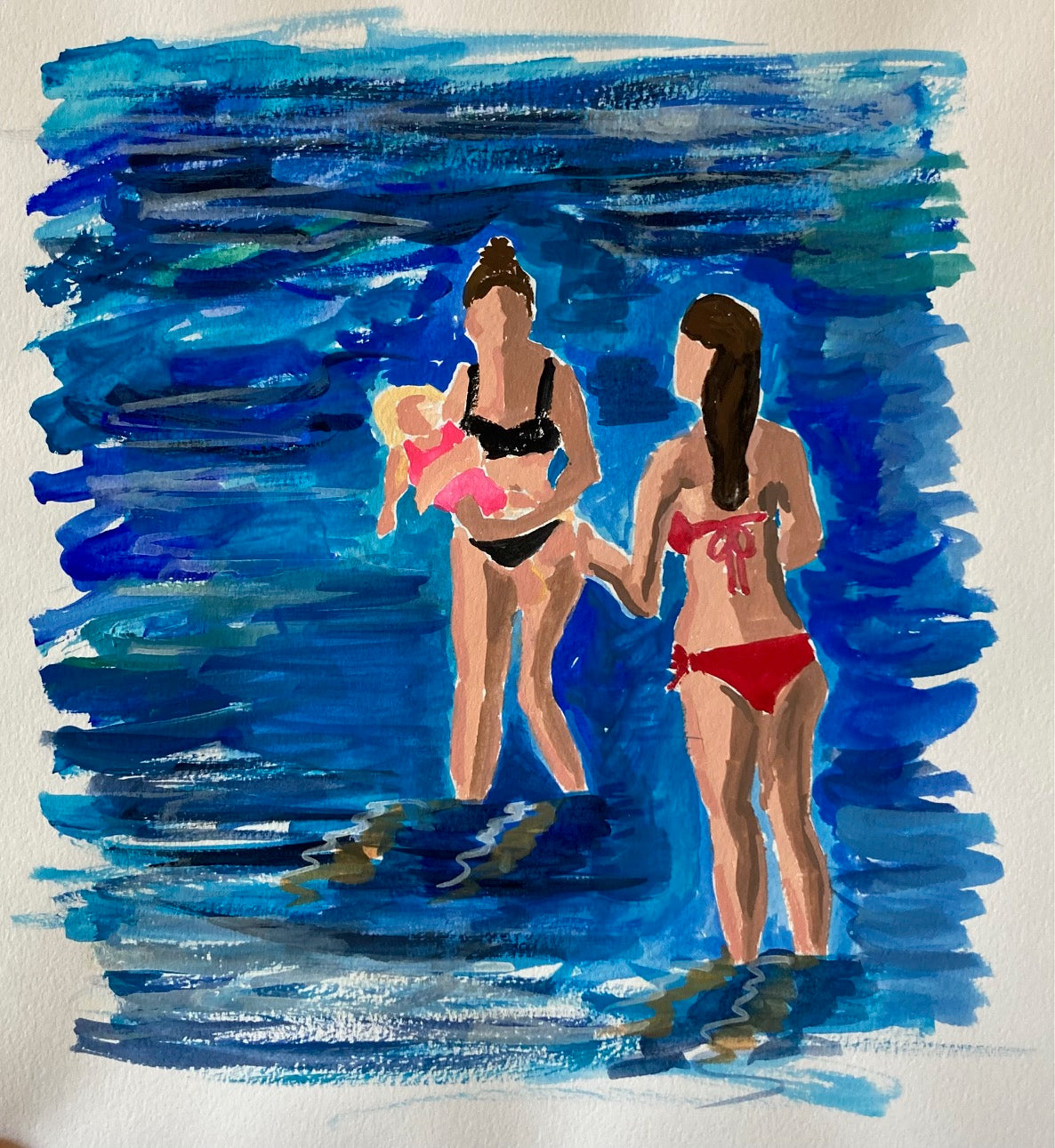 Women at the Shore